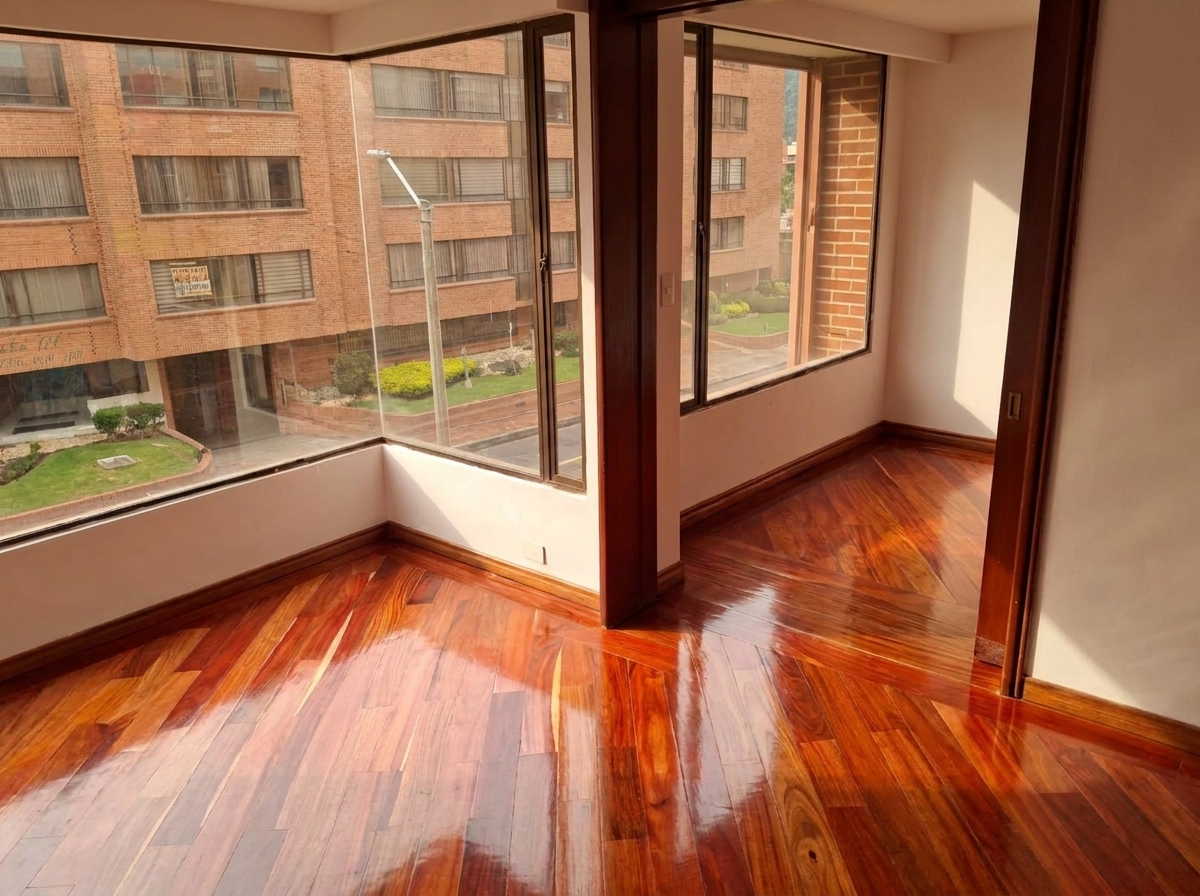 Piso de madera incienso 1